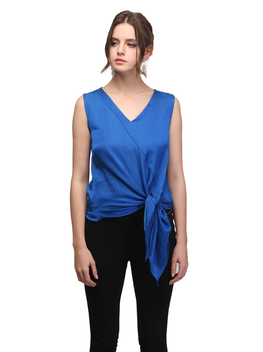 Cobalt Blouse