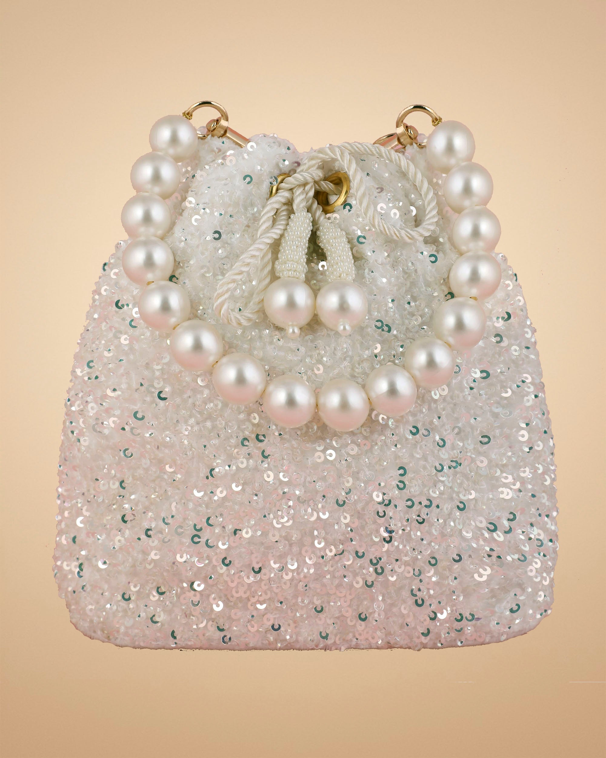 PEARL SEQUIN BAG